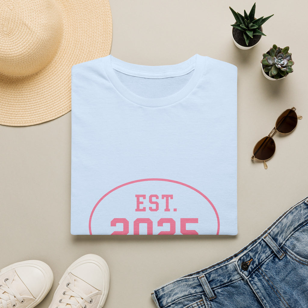 2025 Est. T‑Shirt — Vintage Circle "EST. 2025" Graphic Tee