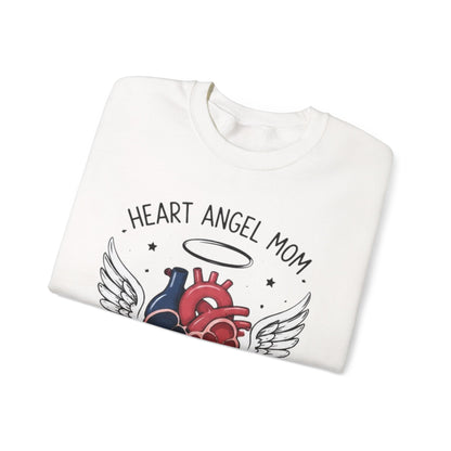 Heart Angel Mom Sweatshirt — “My Greatest Love” Memorial Crewneck