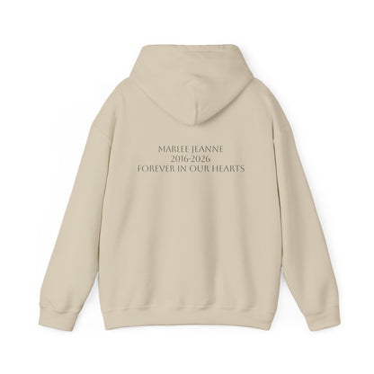 Memorial Hoodie - "I Am Brave, I Am Strong" Inspirational Tribute Sweatshirt