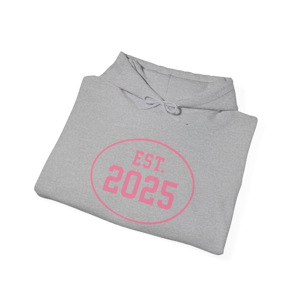 Heart Warrior 2025 Hoodie — EST. 2025 Pink Heart Anatomy Sweatshirt