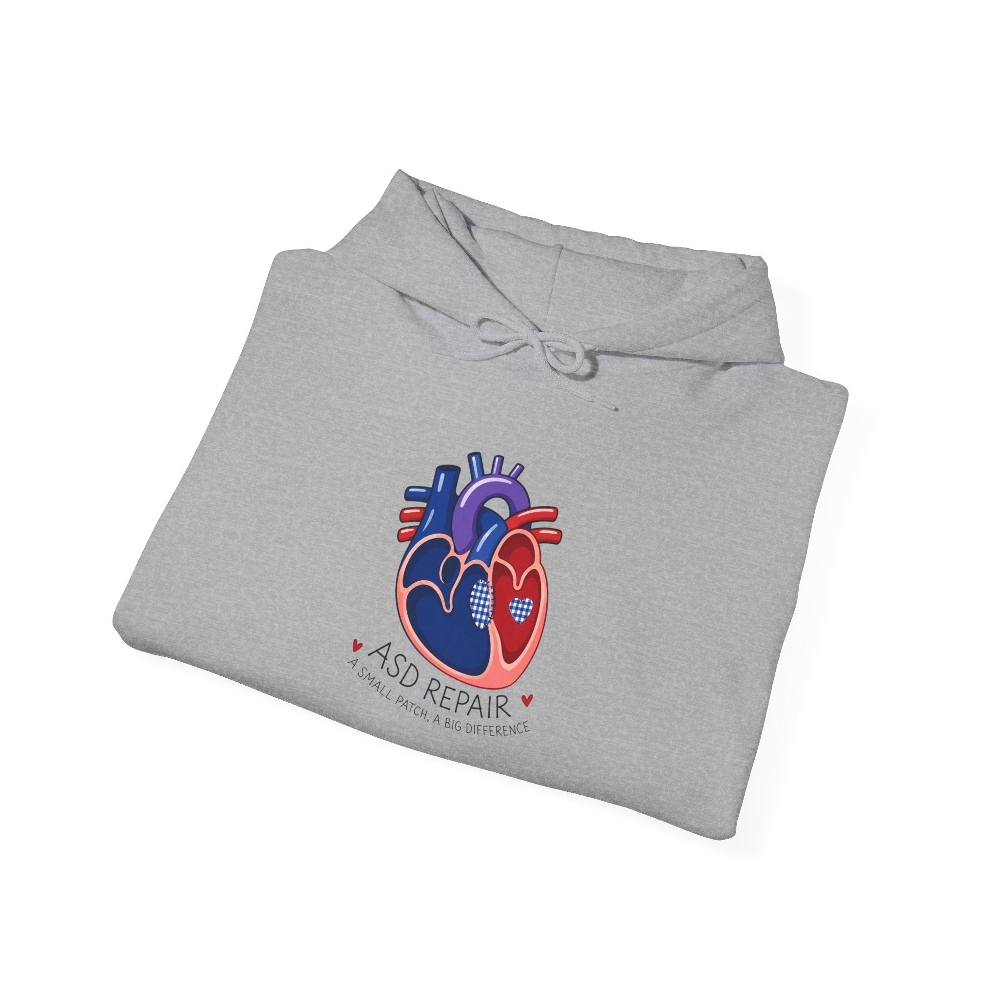 Hoodie — “A Good Heart” Anatomical Heart Graphic Pullover