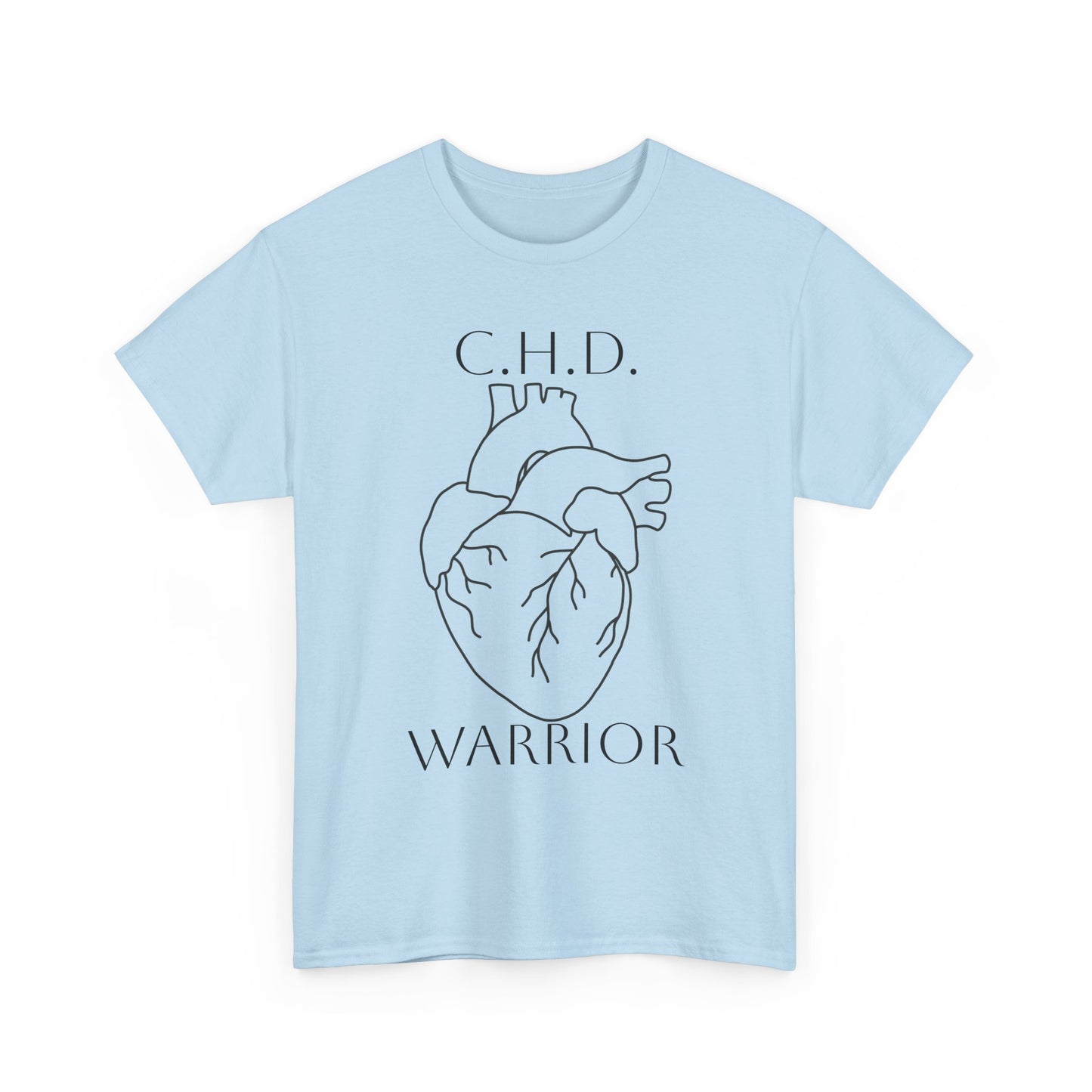 CHD Warrior T-Shirt — Congenital Heart Defect Awareness Tee