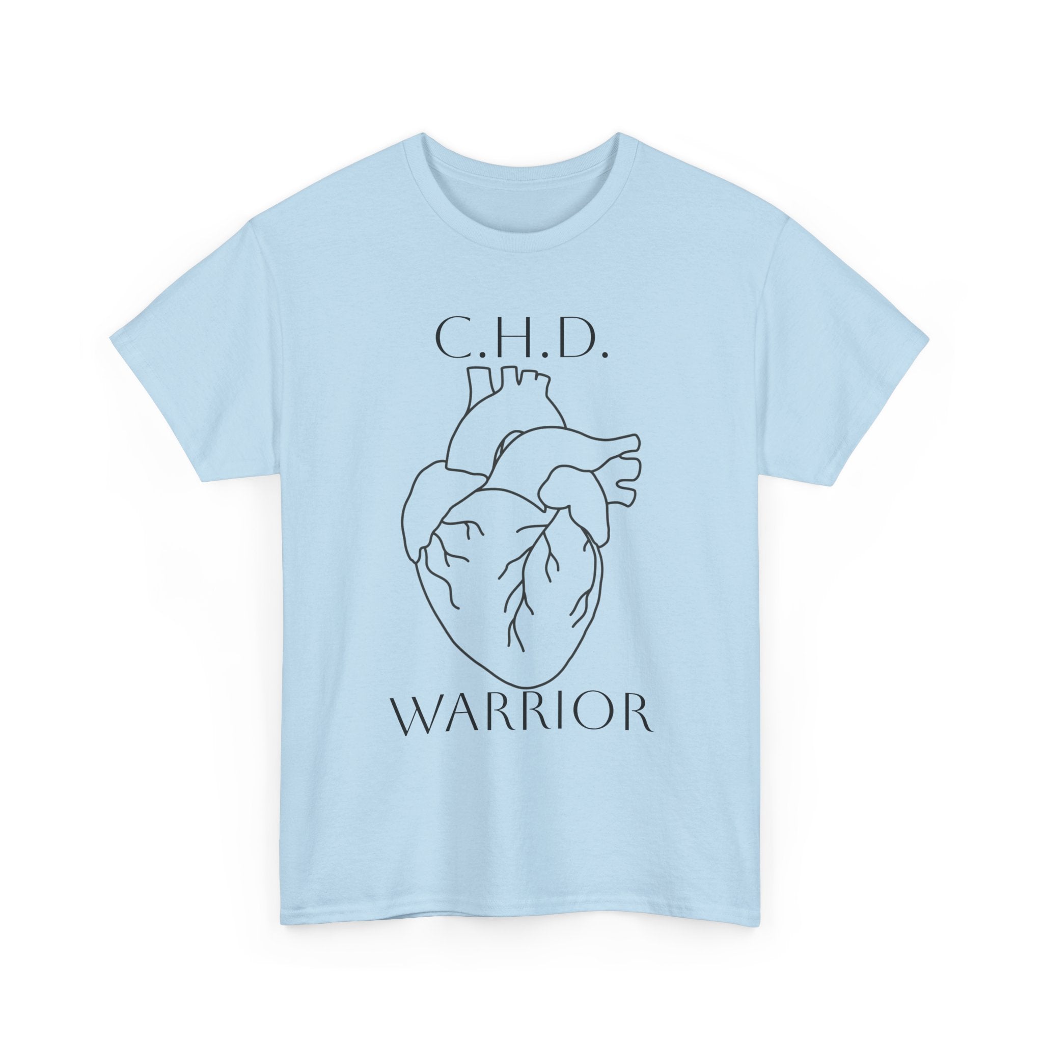 CHD Warrior T-Shirt — Congenital Heart Defect Awareness Tee