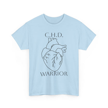 CHD Warrior T-Shirt — Congenital Heart Defect Awareness Tee