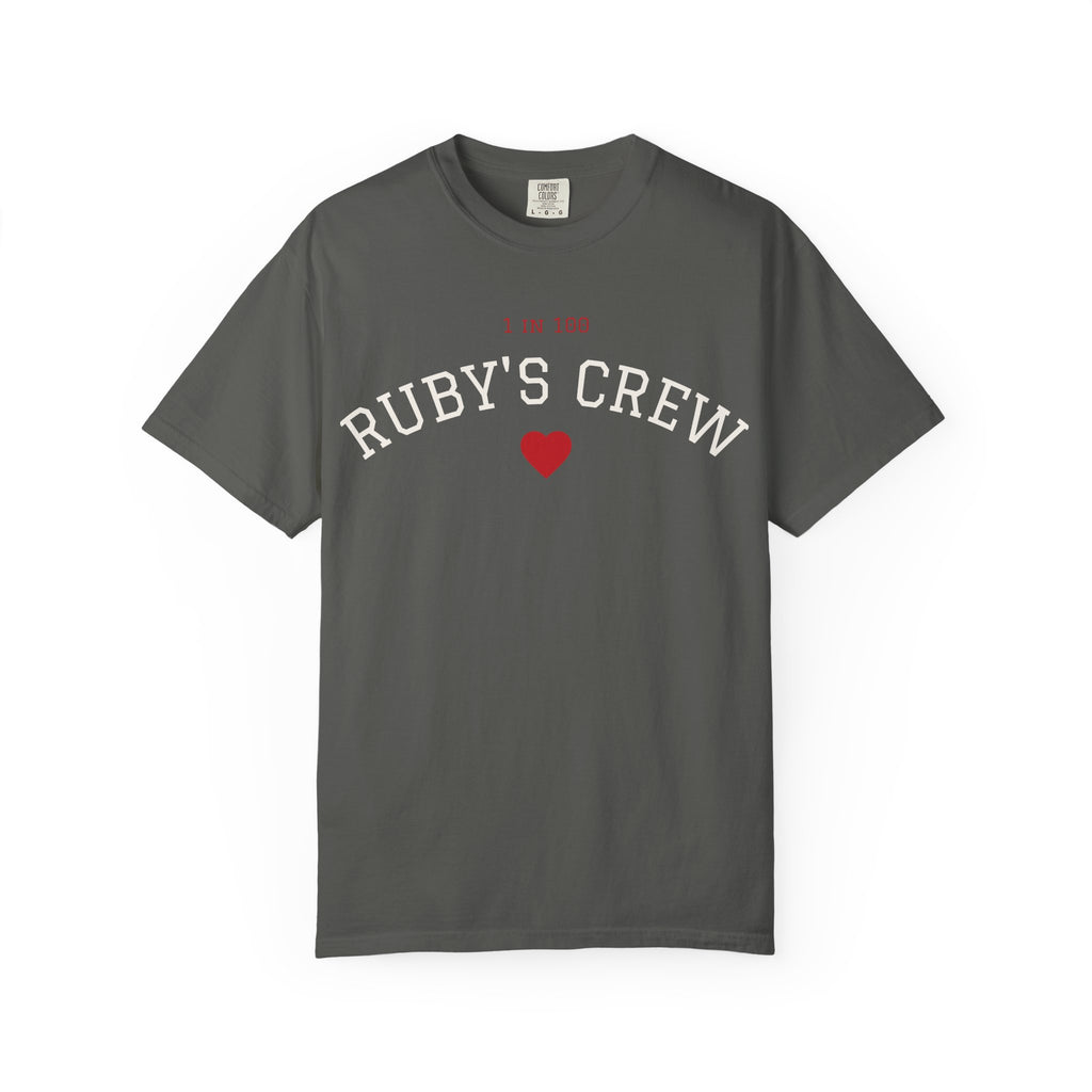 Ruby’s Crew “One in a Hundred” Collegiate Tee