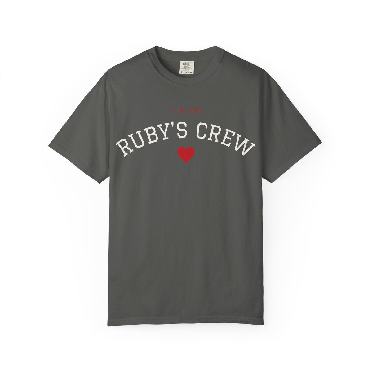 Ruby’s Crew “One in a Hundred” Collegiate Tee