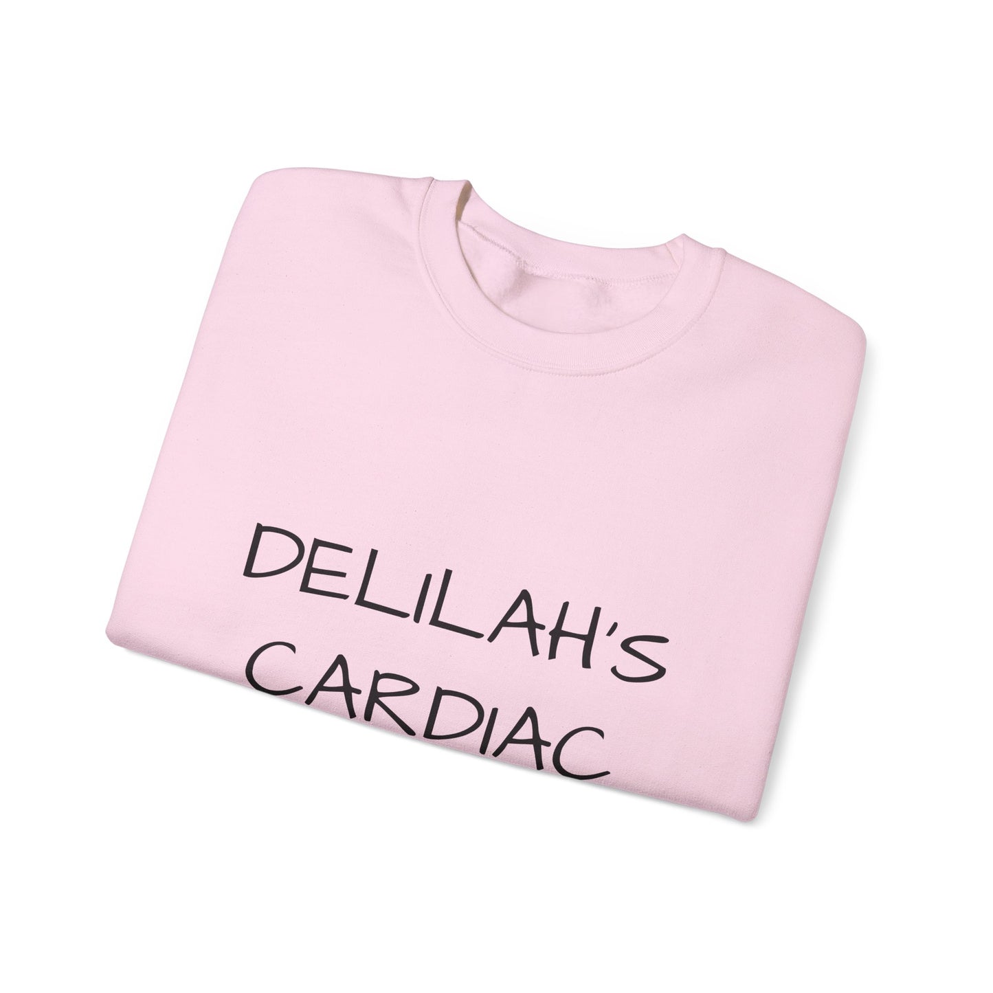 Cardiac Crew Sweatshirt — Delilah’s CHD Strong Support Crewneck