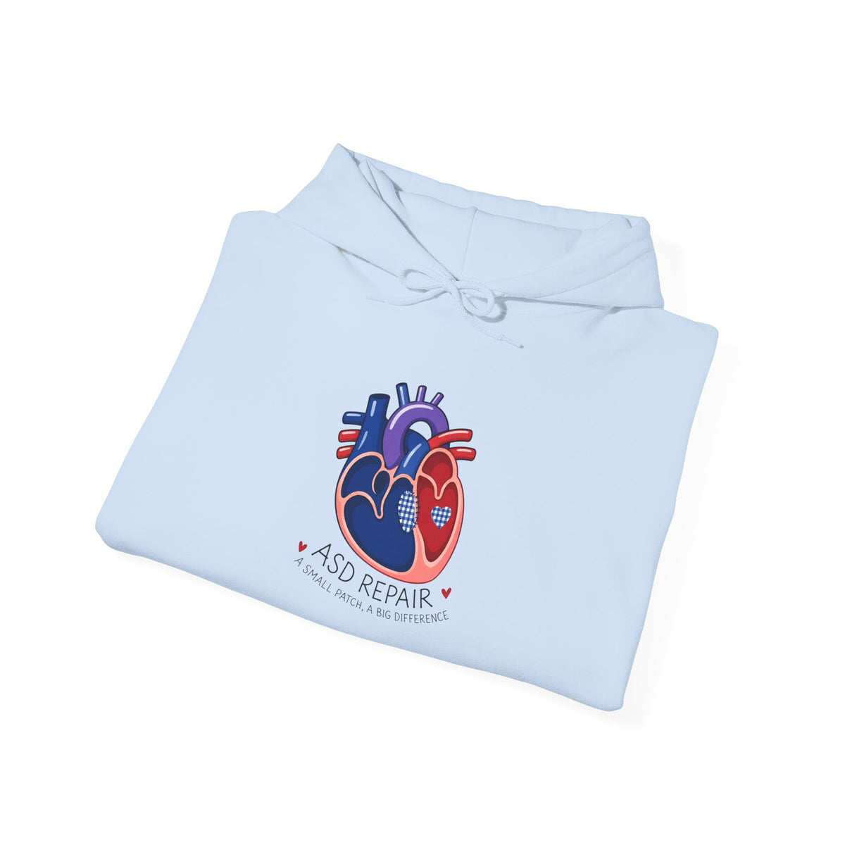 Hoodie — “A Good Heart” Anatomical Heart Graphic Pullover