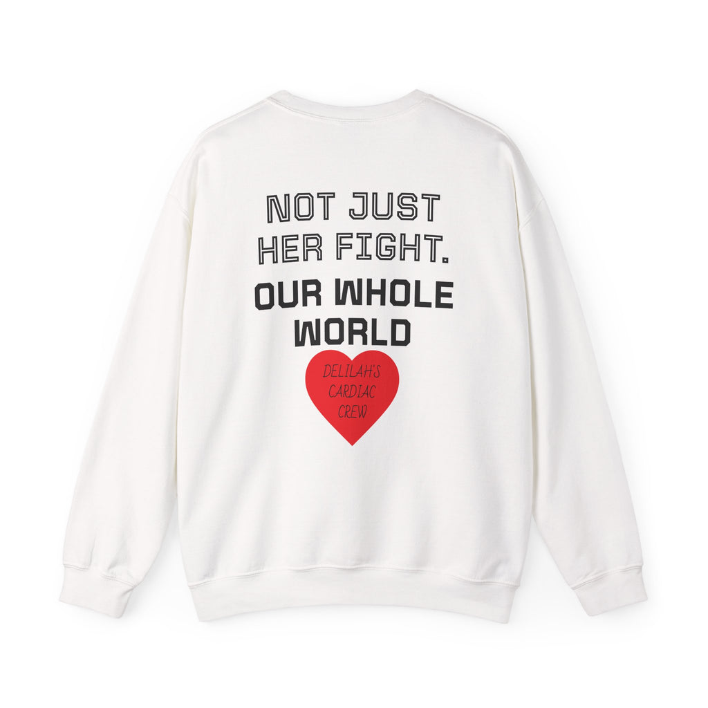 Crewneck Sweatshirt — "In This Together" Heart Awareness Pullover