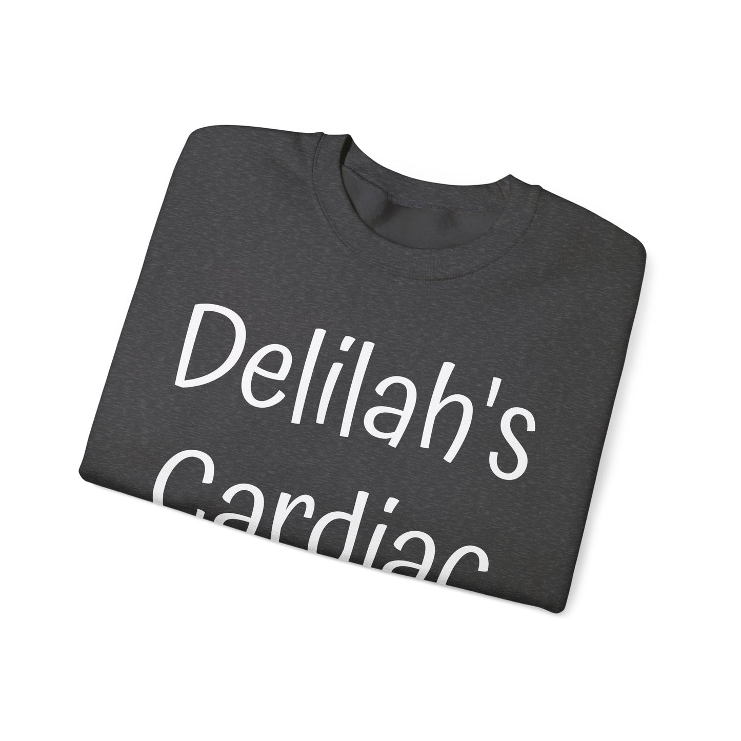 Delilah's Cardiac Krew Sweatshirt — Personalized Heart Team Crewneck (Est. 2025)