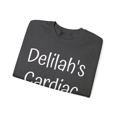 Delilah's Cardiac Krew Sweatshirt — Personalized Heart Team Crewneck (Est. 2025)