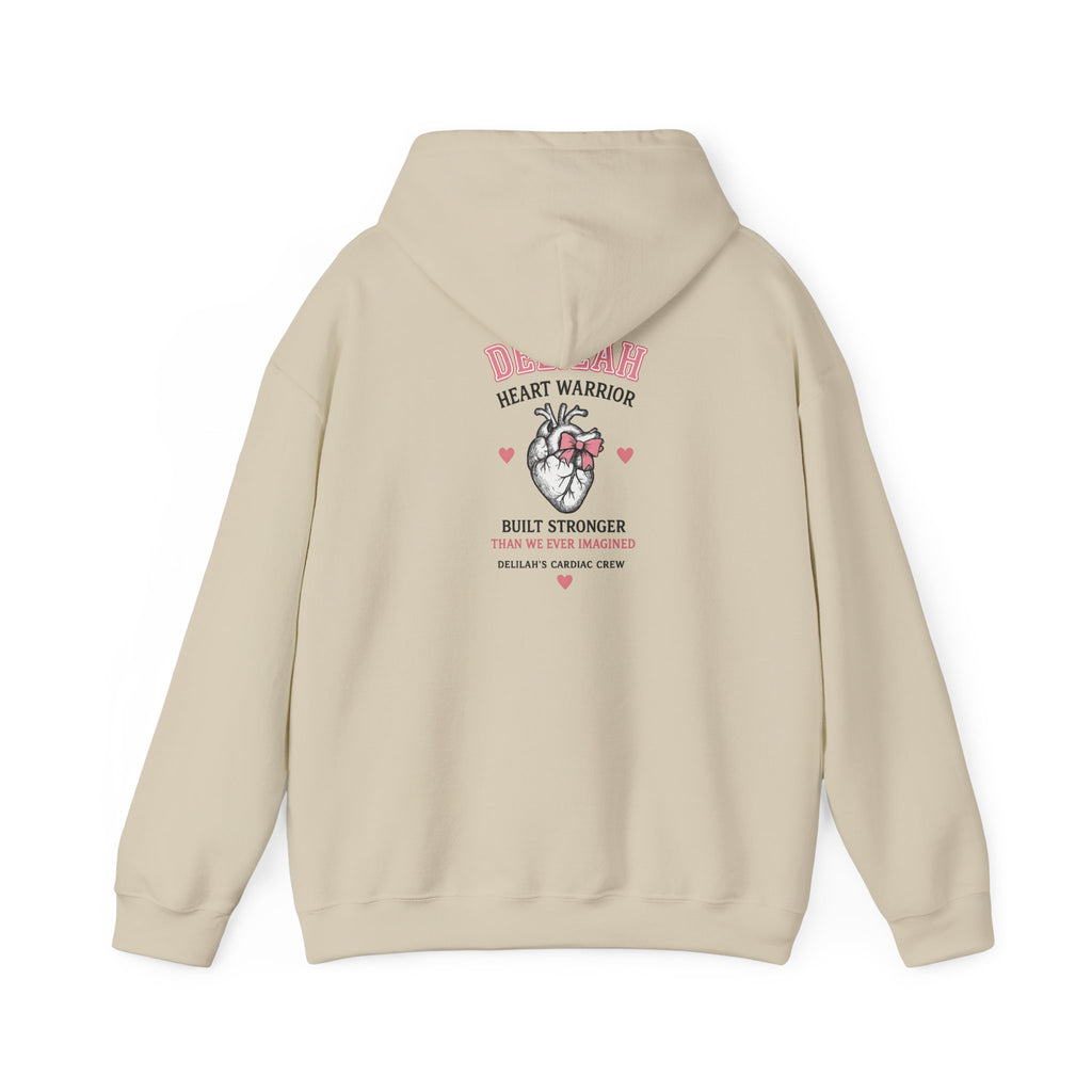 Heart Warrior 2025 Hoodie — EST. 2025 Pink Heart Anatomy Sweatshirt