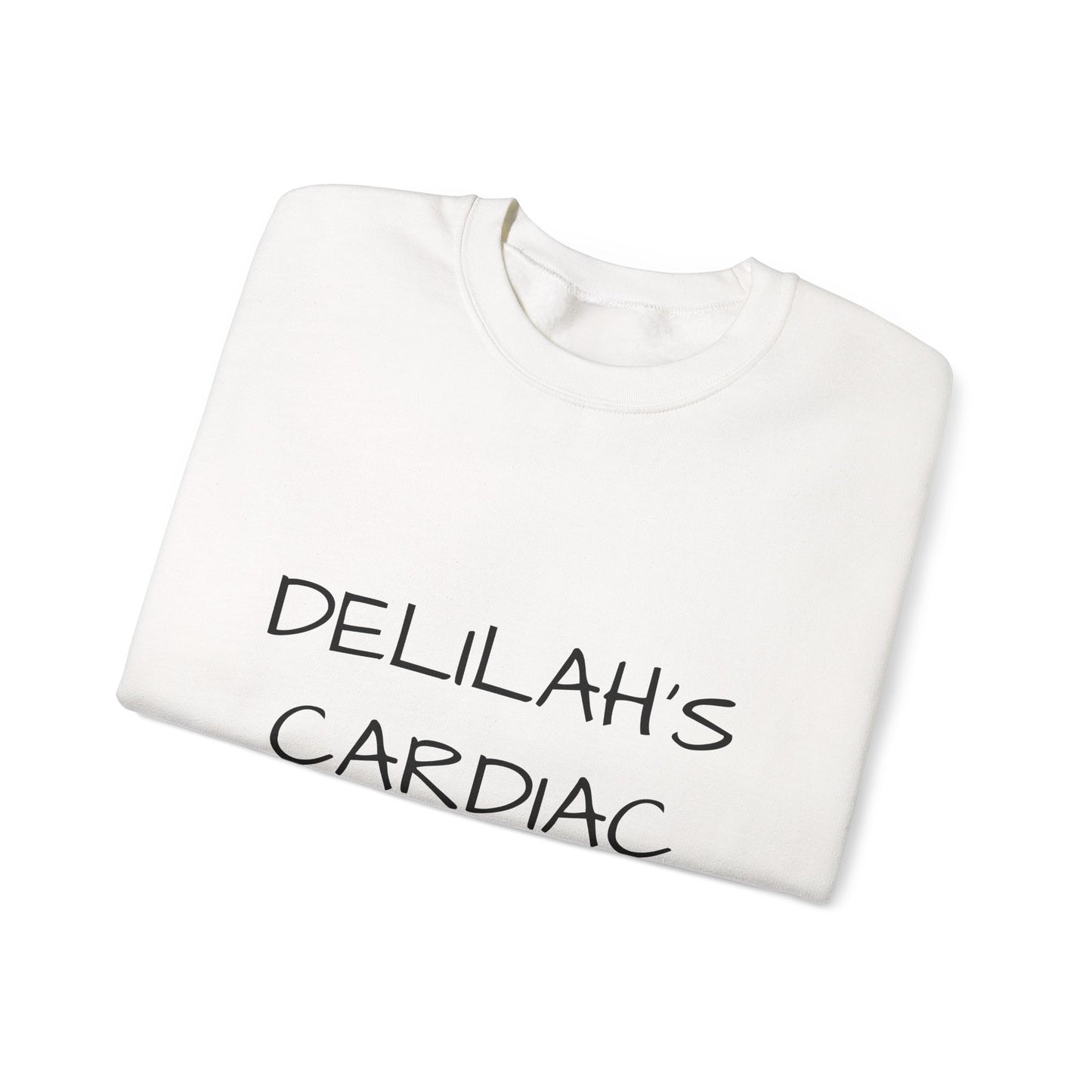 Cardiac Crew Sweatshirt — Delilah’s CHD Strong Support Crewneck