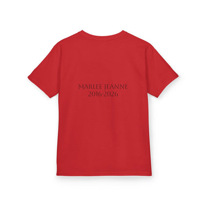 Marlee's Kids Tee — Cute Dumpling Graphic with 'I Am Brave, I Am Strong' Affirmation