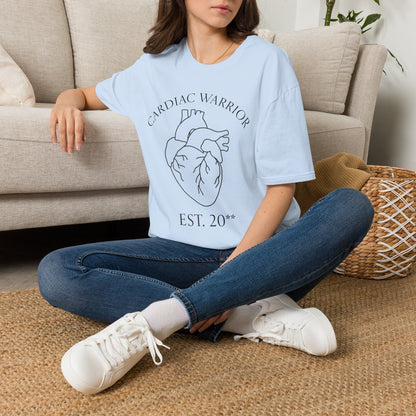 Custom Cardiac Warrior T-Shirt — Anatomical Heart Graphic Tee (Est. 20**)