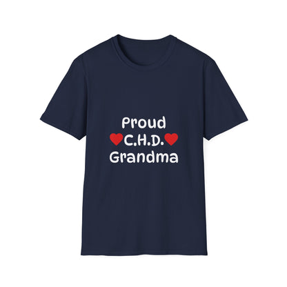 Proud C.H.D. Grandma T-Shirt