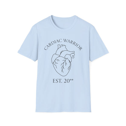 Custom Cardiac Warrior T-Shirt — Anatomical Heart Graphic Tee (Est. 20**)