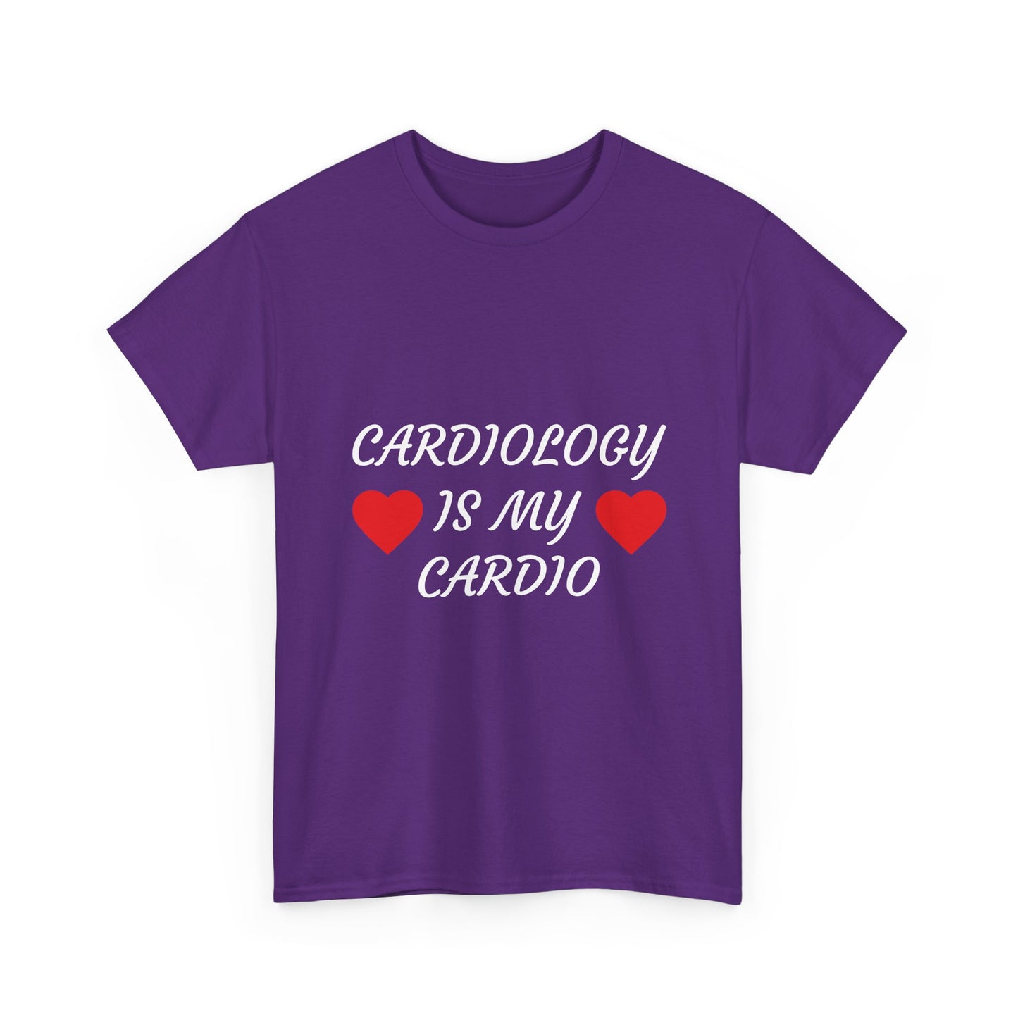 Cardiology Is My Cardio T-Shirt — Funny Nurse & Doctor Heartbeat Tee