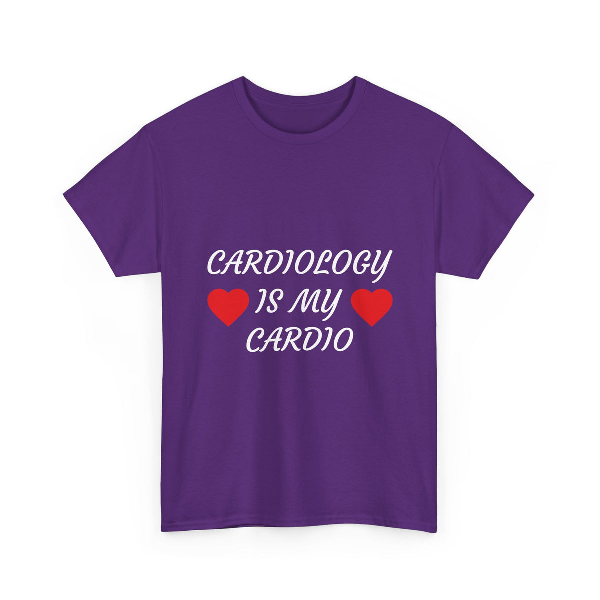 Cardiology Is My Cardio T-Shirt — Funny Nurse & Doctor Heartbeat Tee