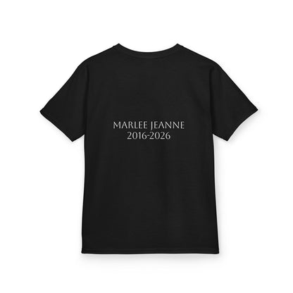 Marlee's Kids Tee — Cute Dumpling Graphic with 'I Am Brave, I Am Strong' Affirmation