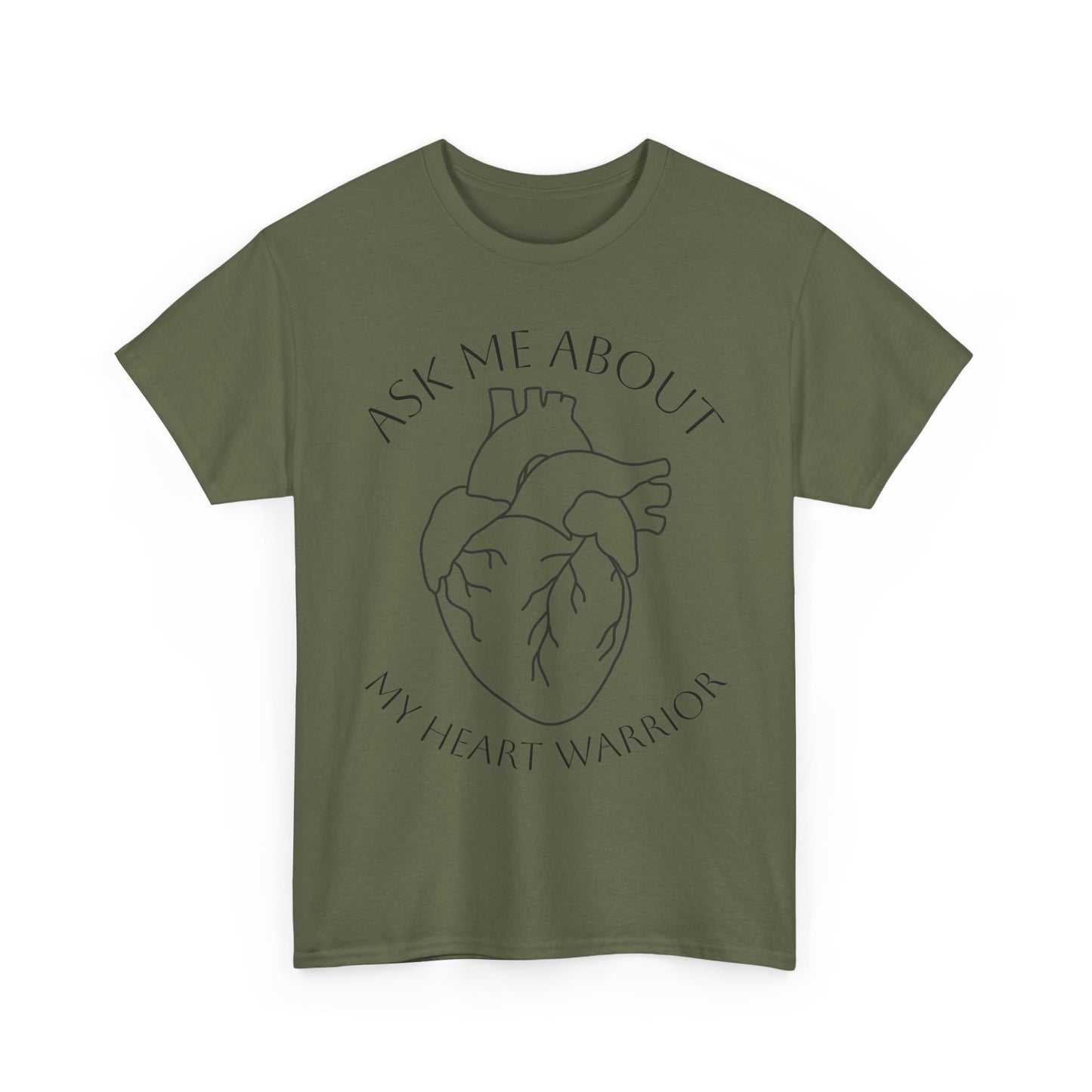 Ask Me About My Heart Warrior T-Shirt