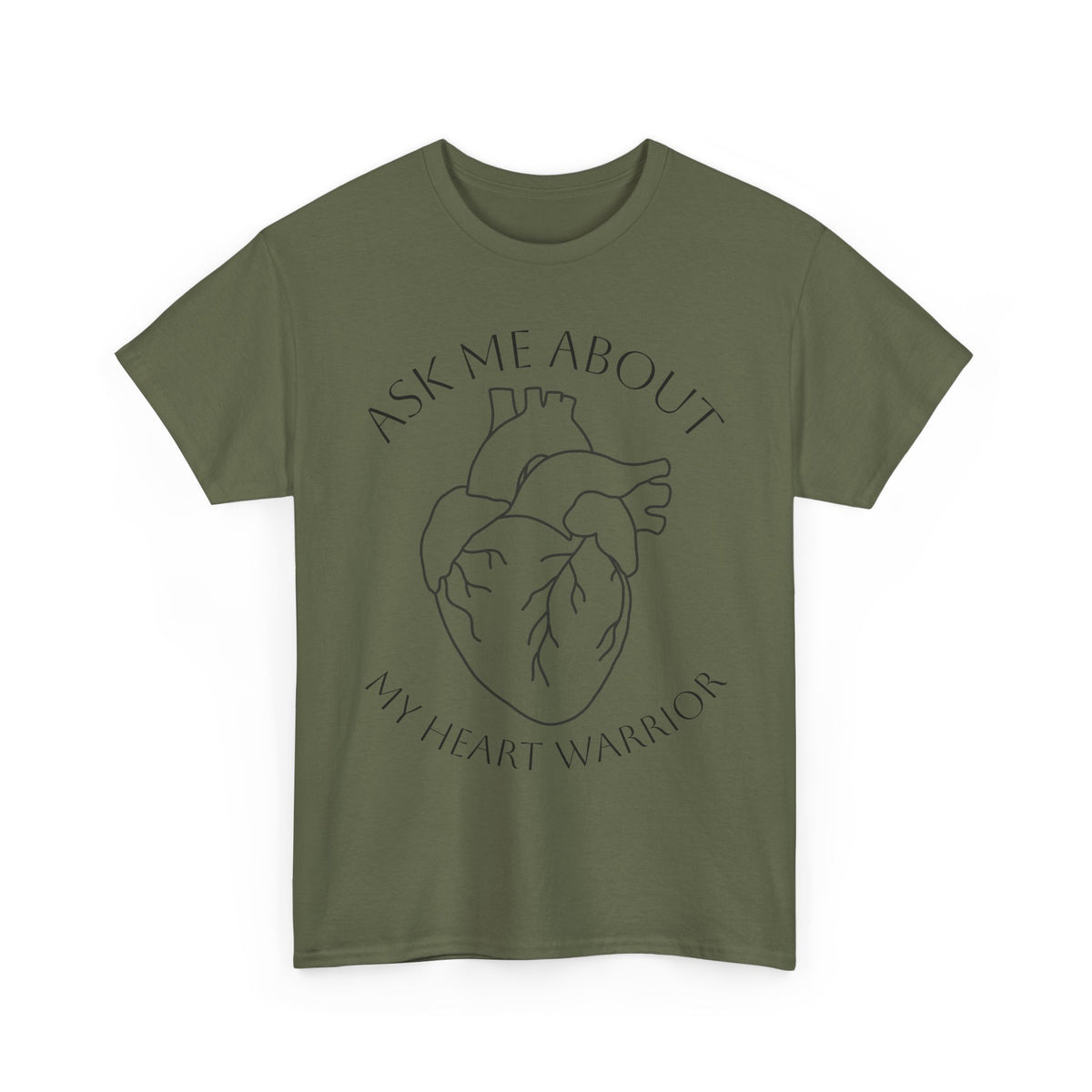 Ask Me About My Heart Warrior T-Shirt