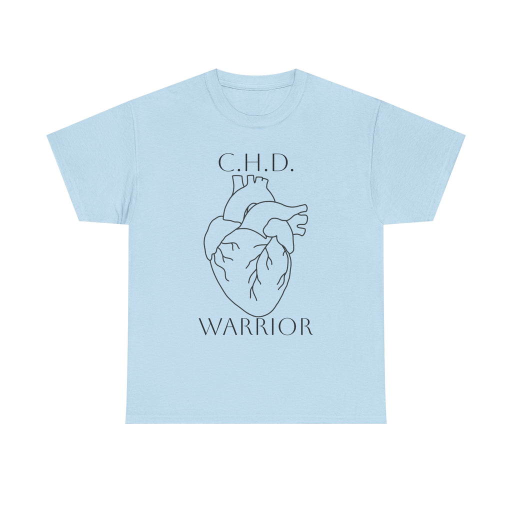 CHD Warrior T-Shirt — Congenital Heart Defect Awareness Tee
