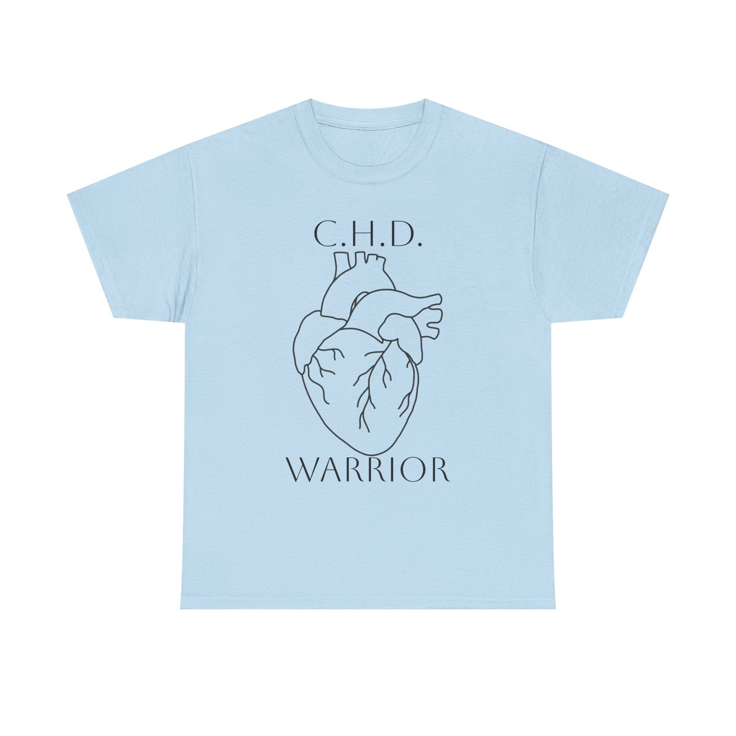 CHD Warrior T-Shirt — Congenital Heart Defect Awareness Tee