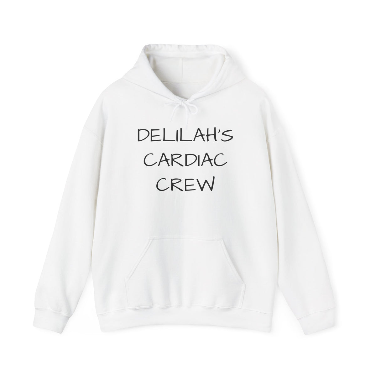 Delilah's Cardiac Crew Hoodie — Personalized Cardiology Support Sweatshirt