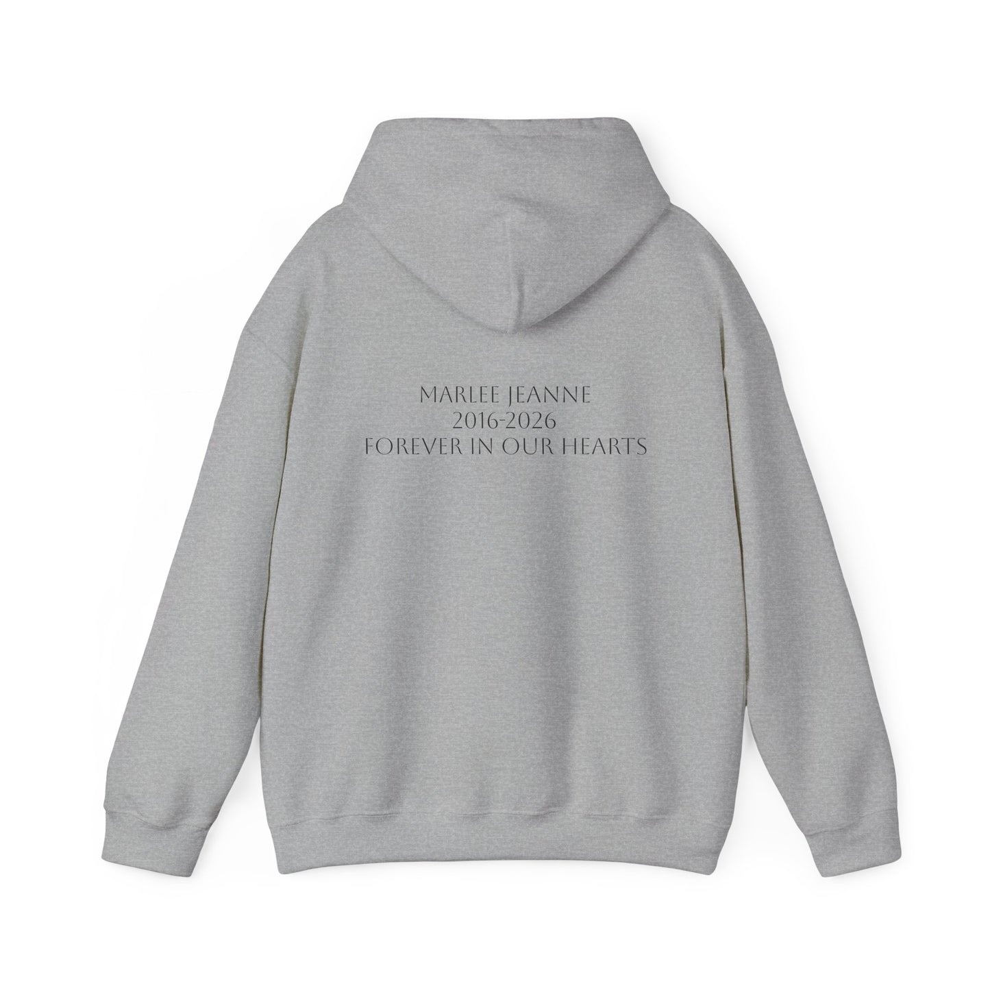 Memorial Hoodie - "I Am Brave, I Am Strong" Inspirational Tribute Sweatshirt