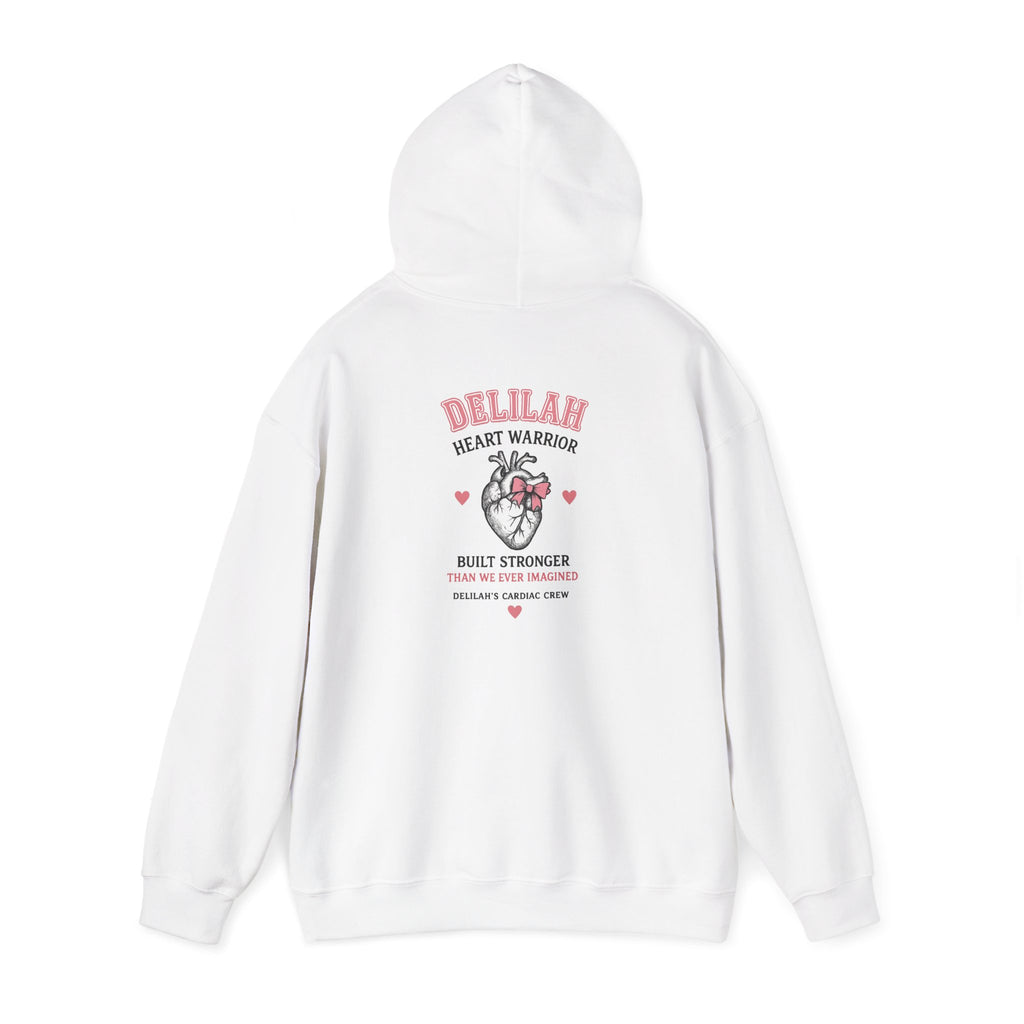 Heart Warrior 2025 Hoodie — EST. 2025 Pink Heart Anatomy Sweatshirt