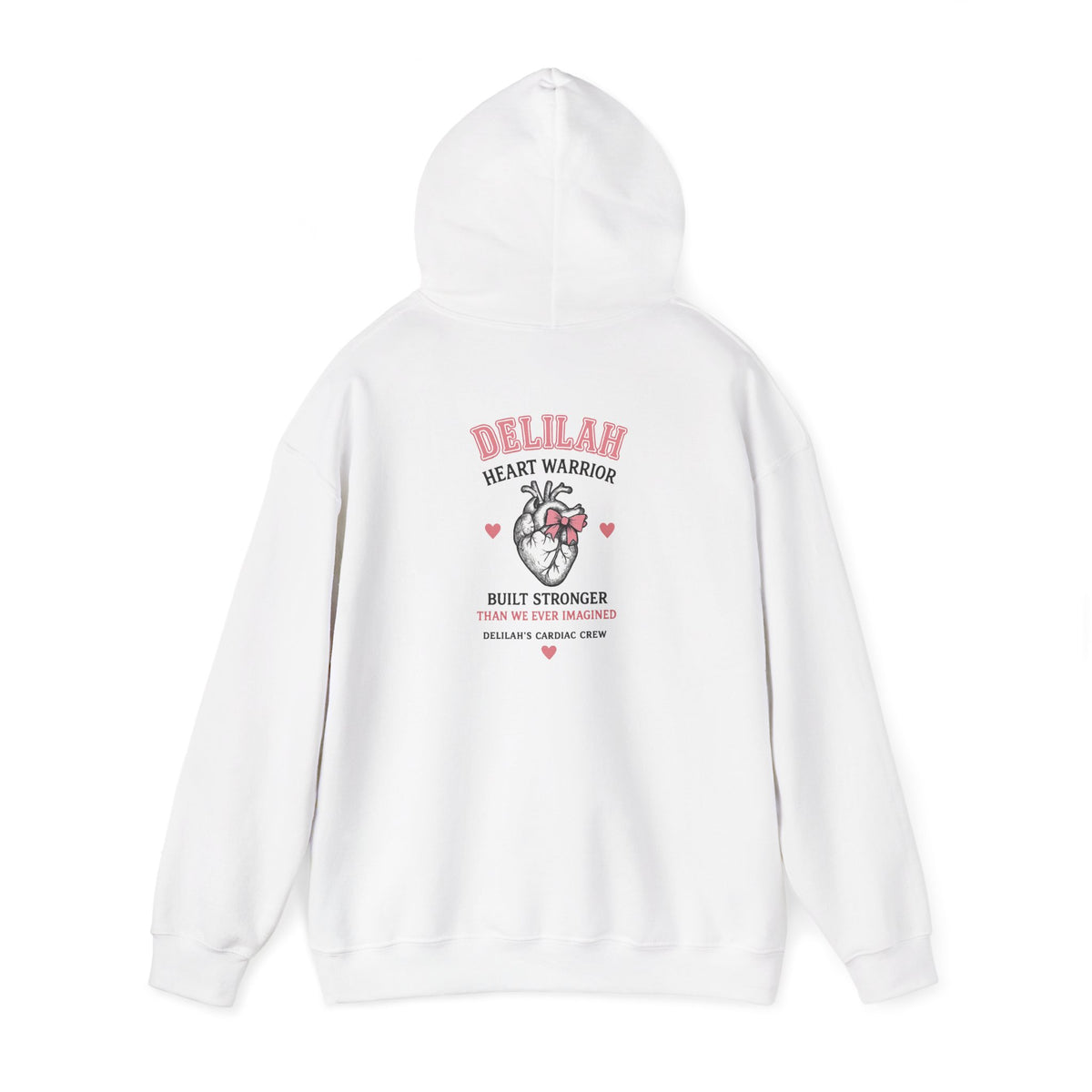 Heart Warrior 2025 Hoodie — EST. 2025 Pink Heart Anatomy Sweatshirt