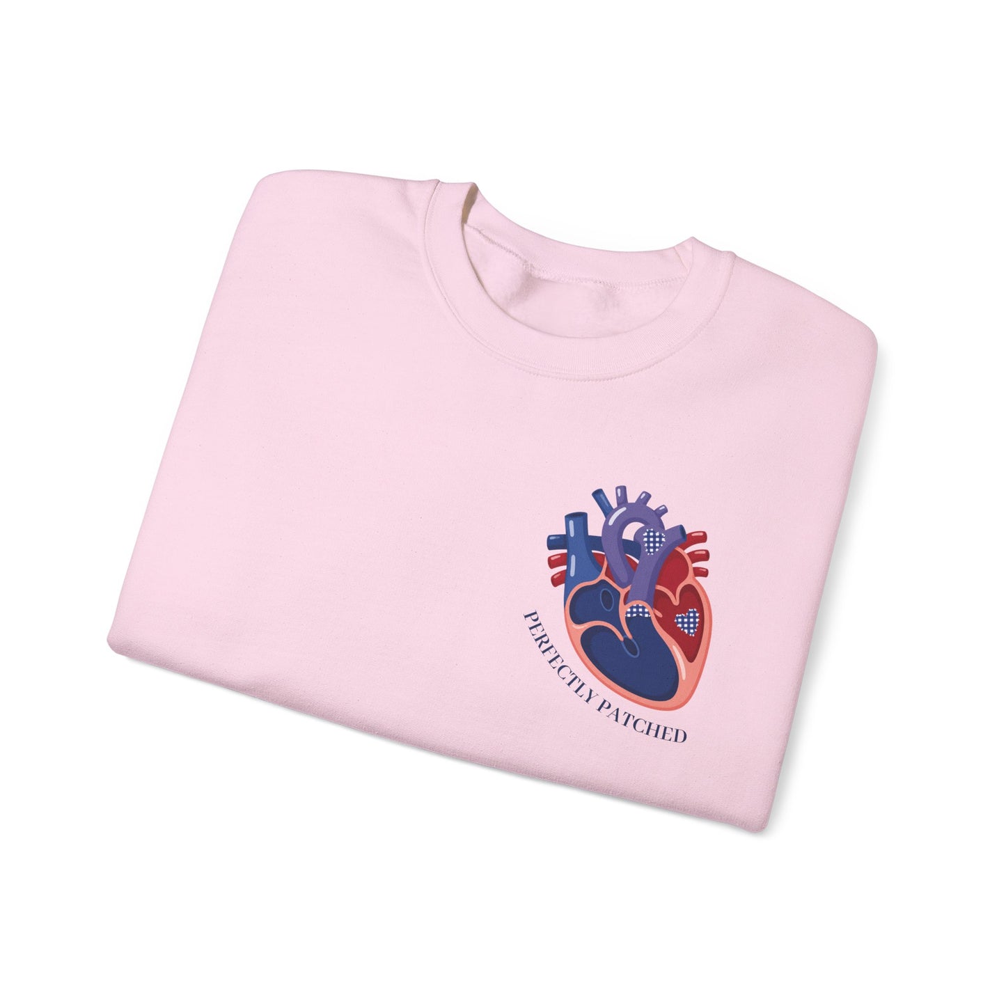 Ruby’s Crew “Perfectly Patched” CHD Support Unisex Crewneck