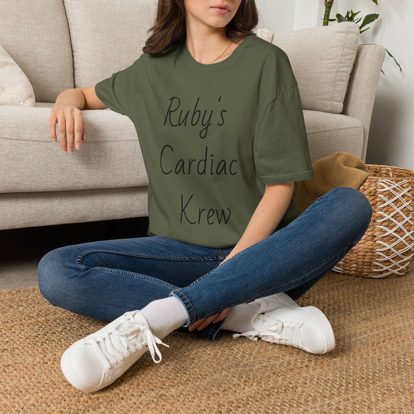 Ruby's Cardiac Krew T-Shirt — Personalized Nurse & Cardiology Team Tee