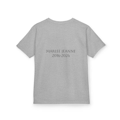Marlee's Kids Tee — Cute Dumpling Graphic with 'I Am Brave, I Am Strong' Affirmation