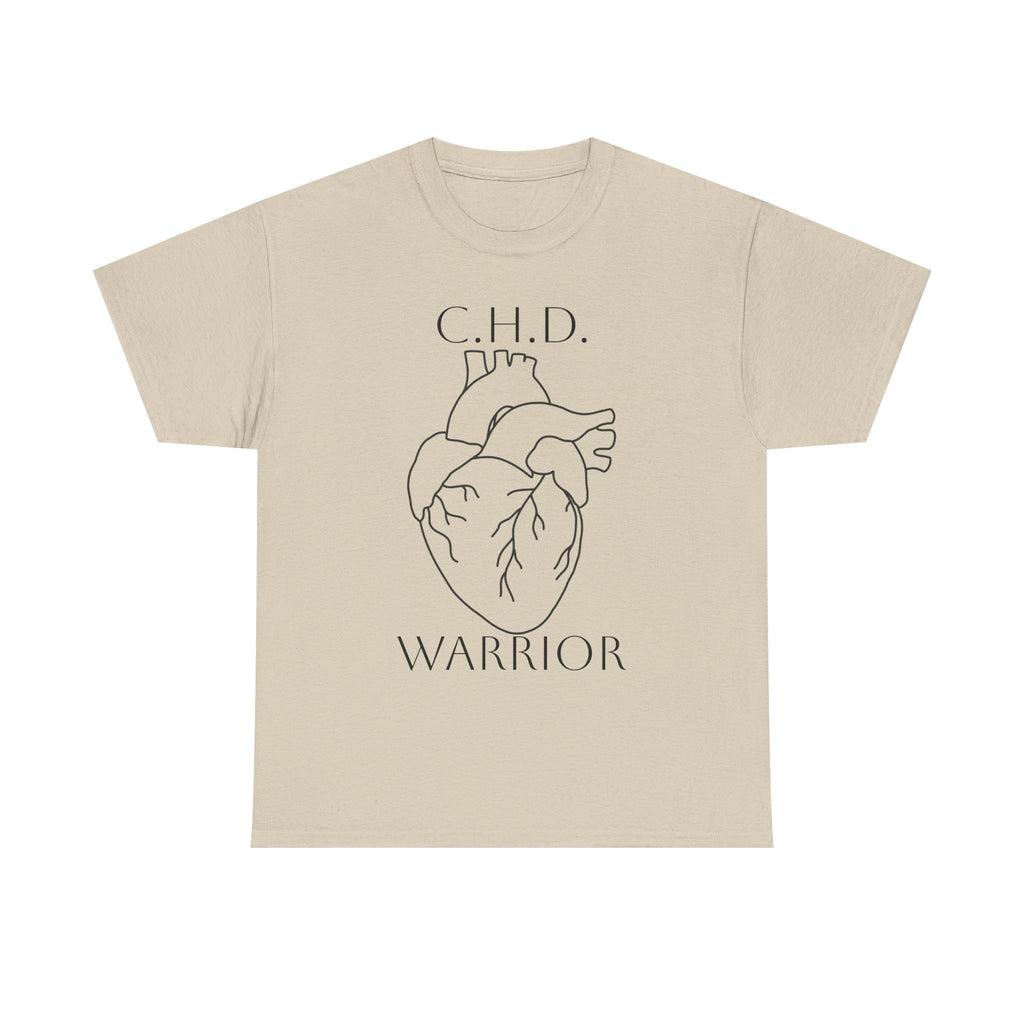 CHD Warrior T-Shirt — Congenital Heart Defect Awareness Tee