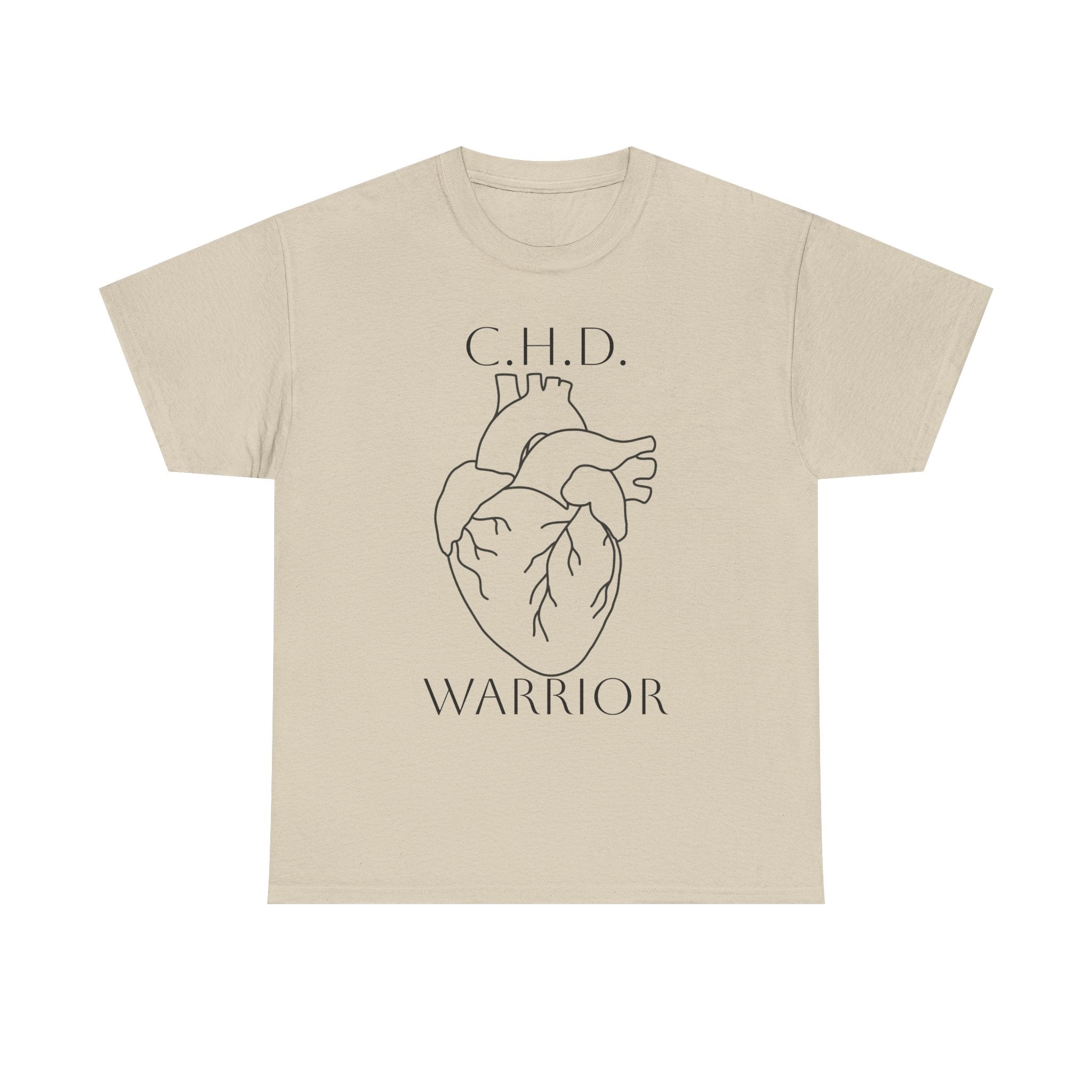 CHD Warrior T-Shirt — Congenital Heart Defect Awareness Tee