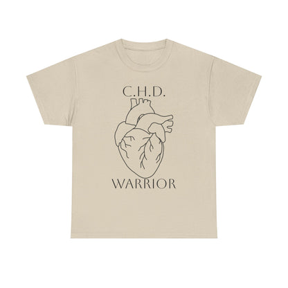 CHD Warrior T-Shirt — Congenital Heart Defect Awareness Tee
