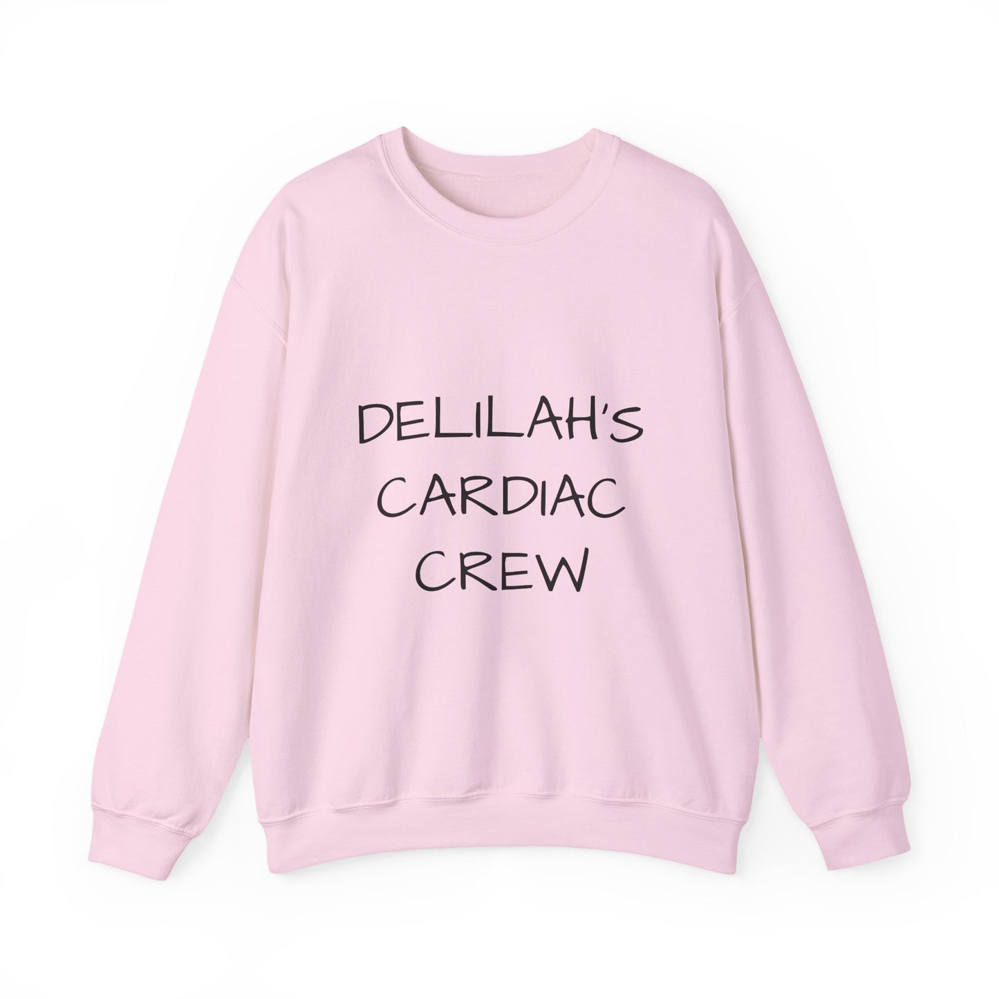 Cardiac Crew Sweatshirt — Delilah’s CHD Strong Support Crewneck