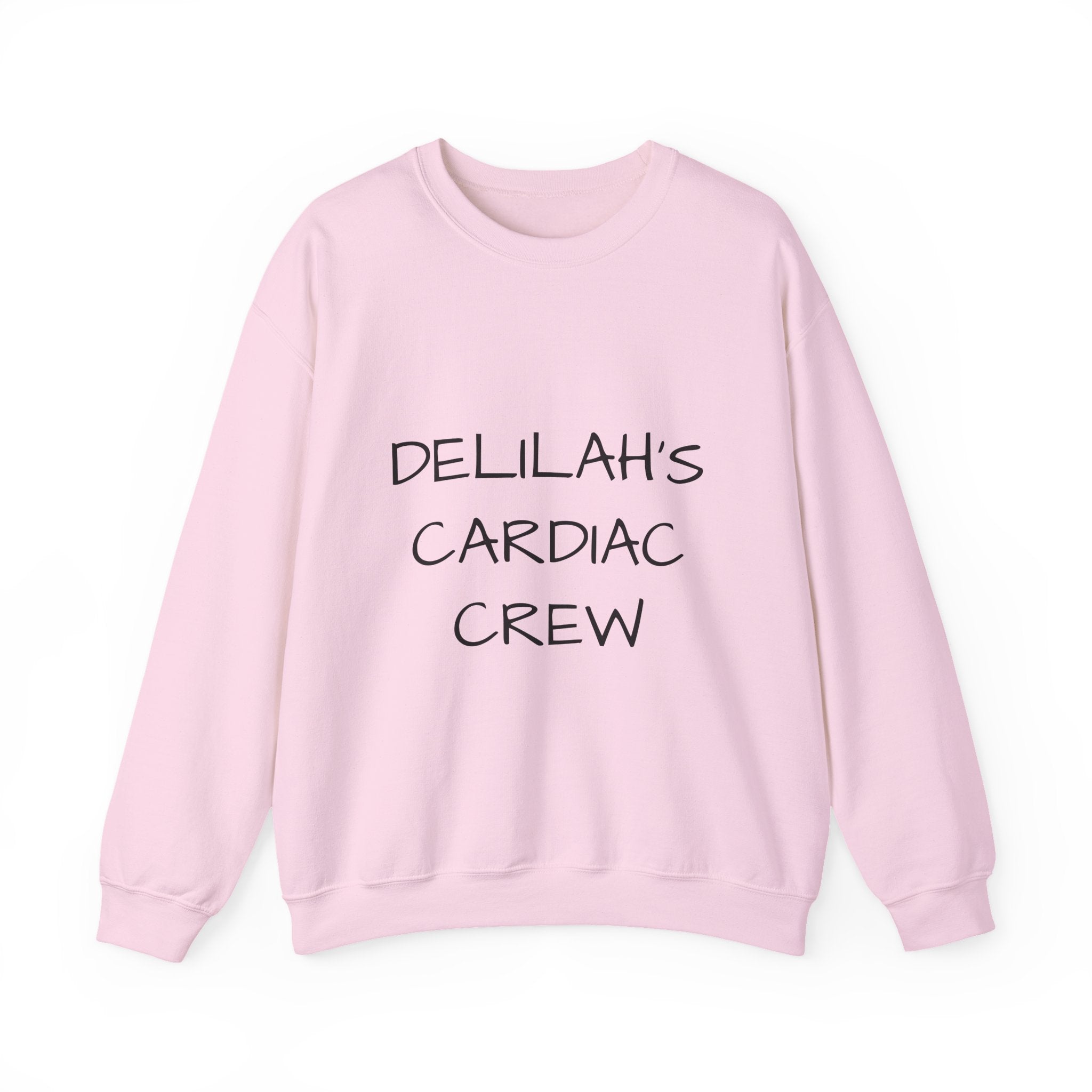 Cardiac Crew Sweatshirt — Delilah’s CHD Strong Support Crewneck