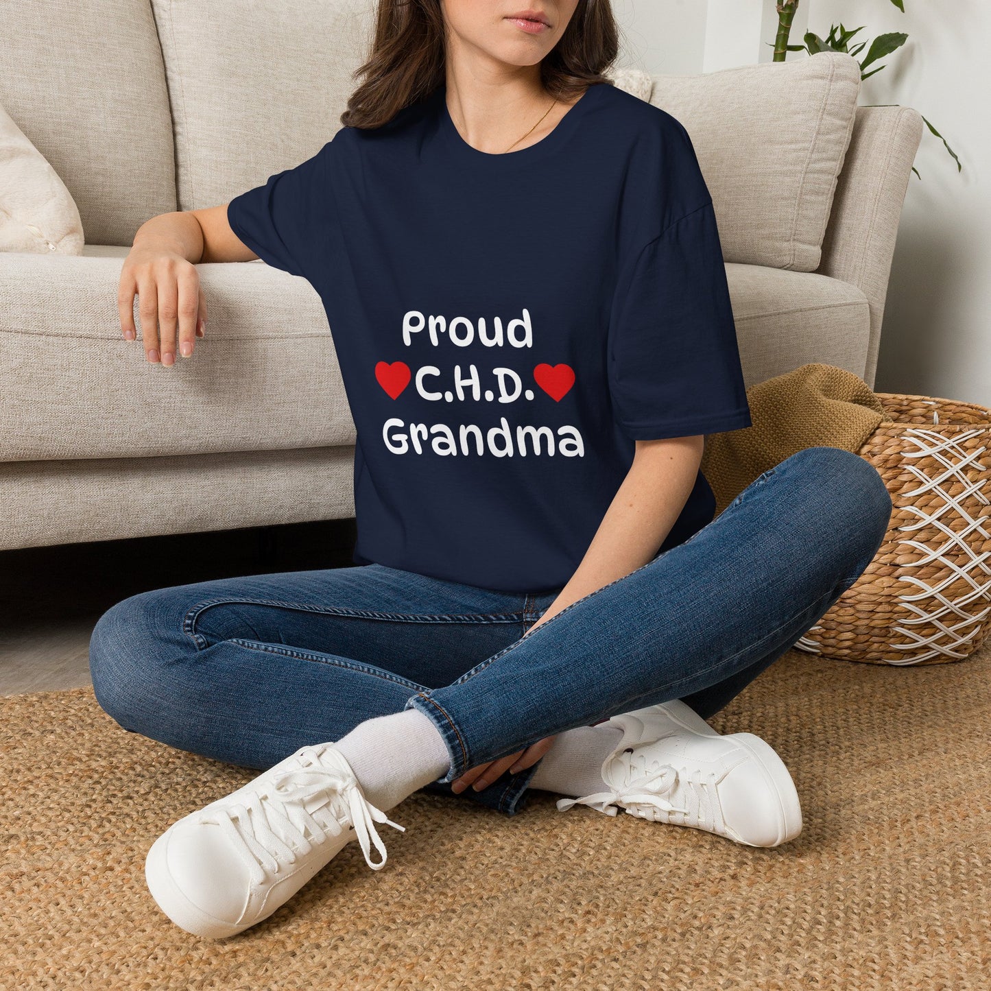 Proud C.H.D. Grandma T-Shirt