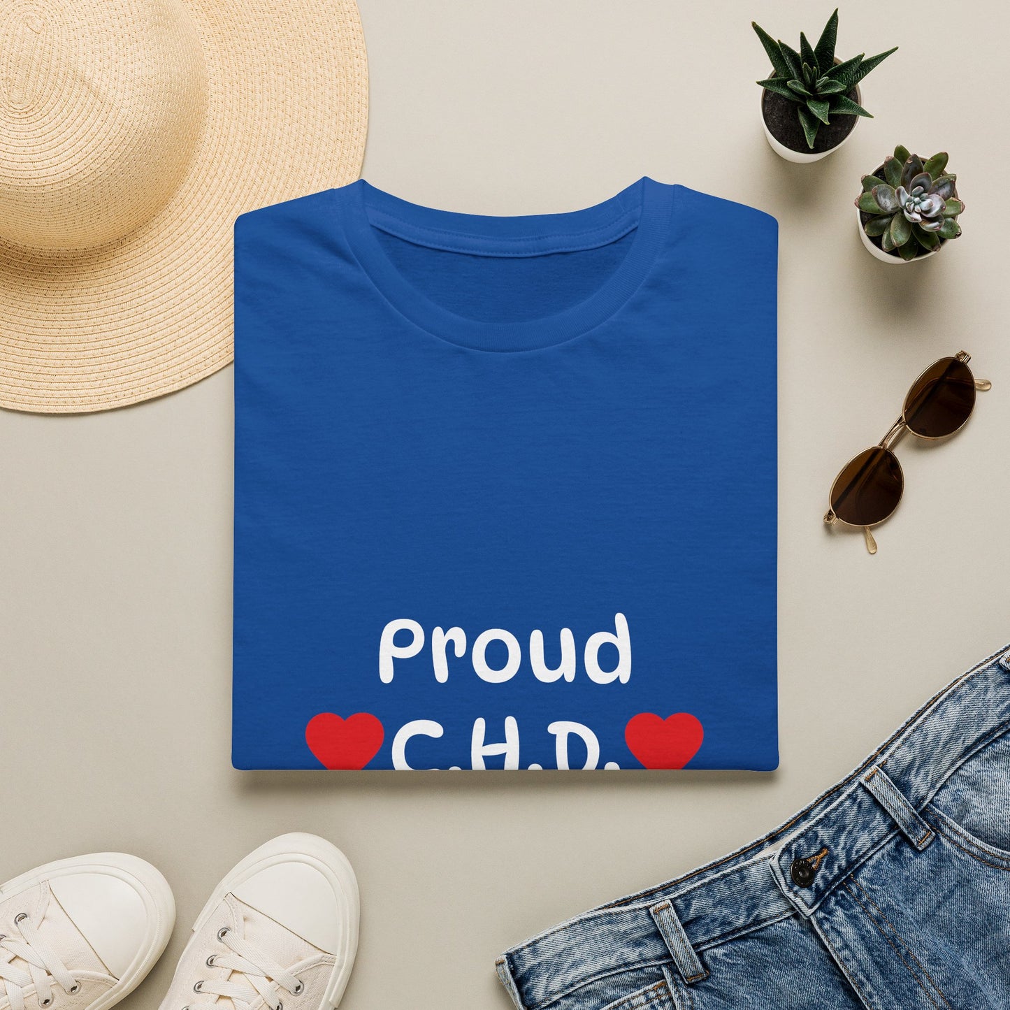 Proud C.H.D. Grandma T-Shirt