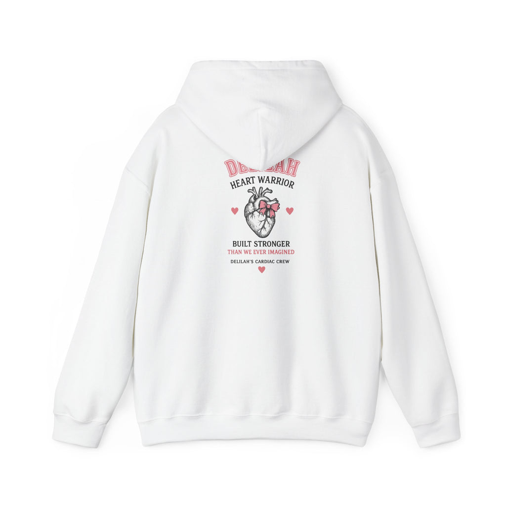 Heart Warrior 2025 Hoodie — EST. 2025 Pink Heart Anatomy Sweatshirt