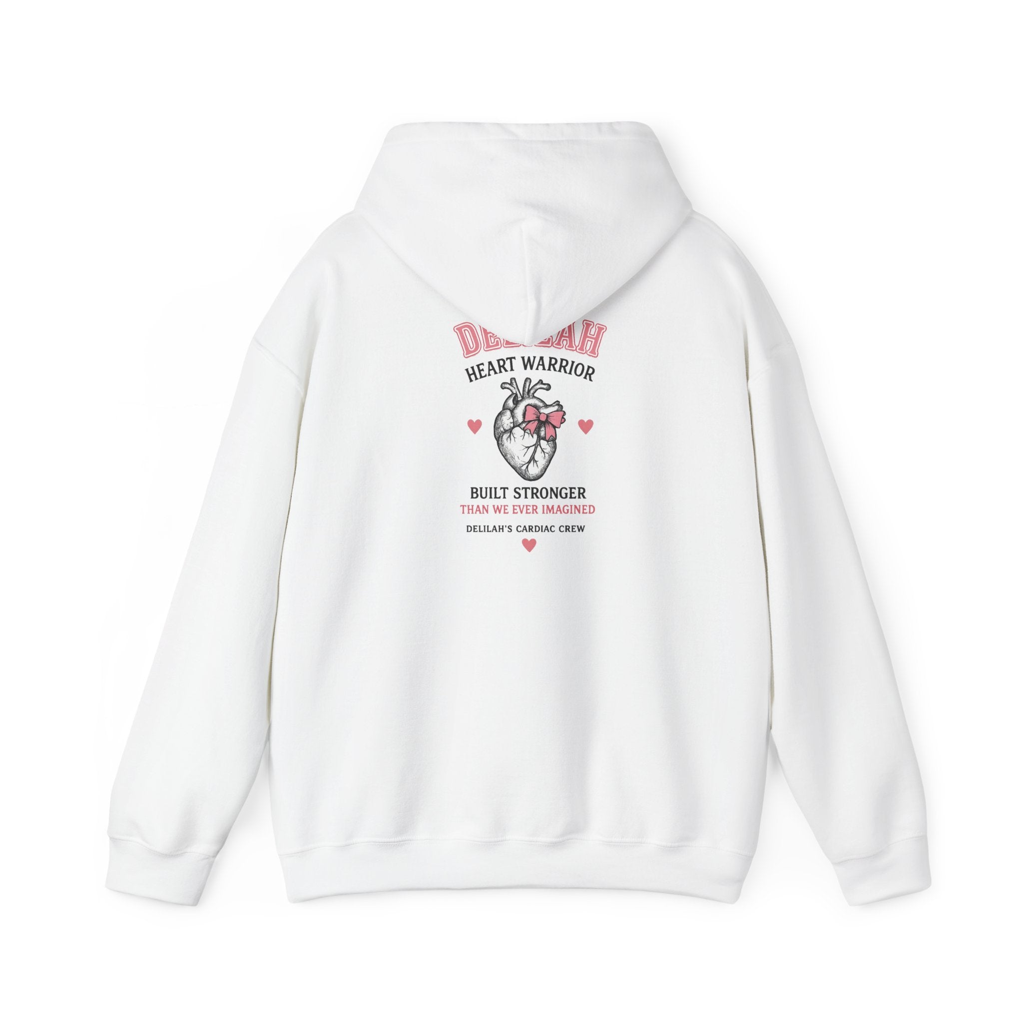 Heart Warrior 2025 Hoodie — EST. 2025 Pink Heart Anatomy Sweatshirt