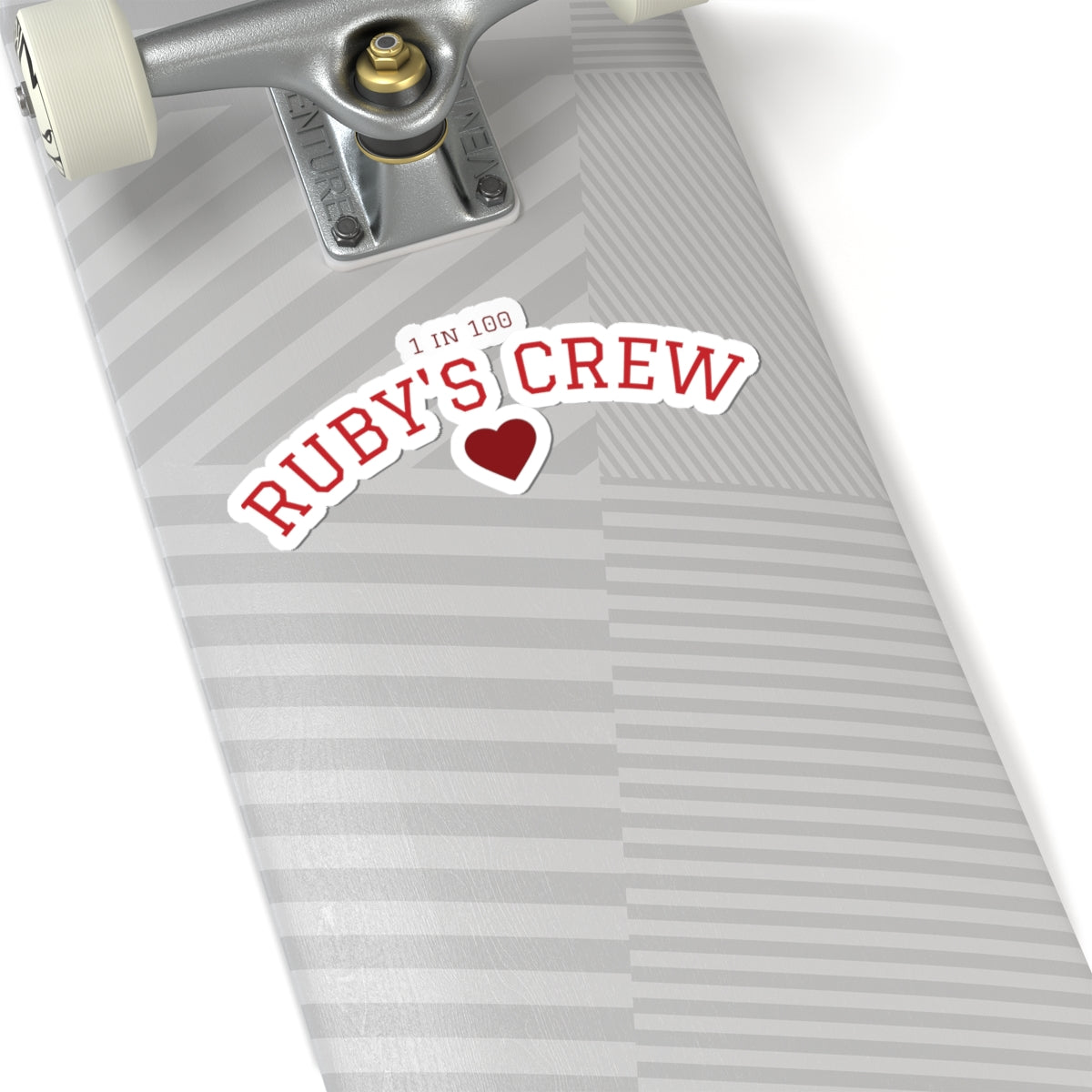 Ruby’s Crew “1 in 100” Collegiate Sticker