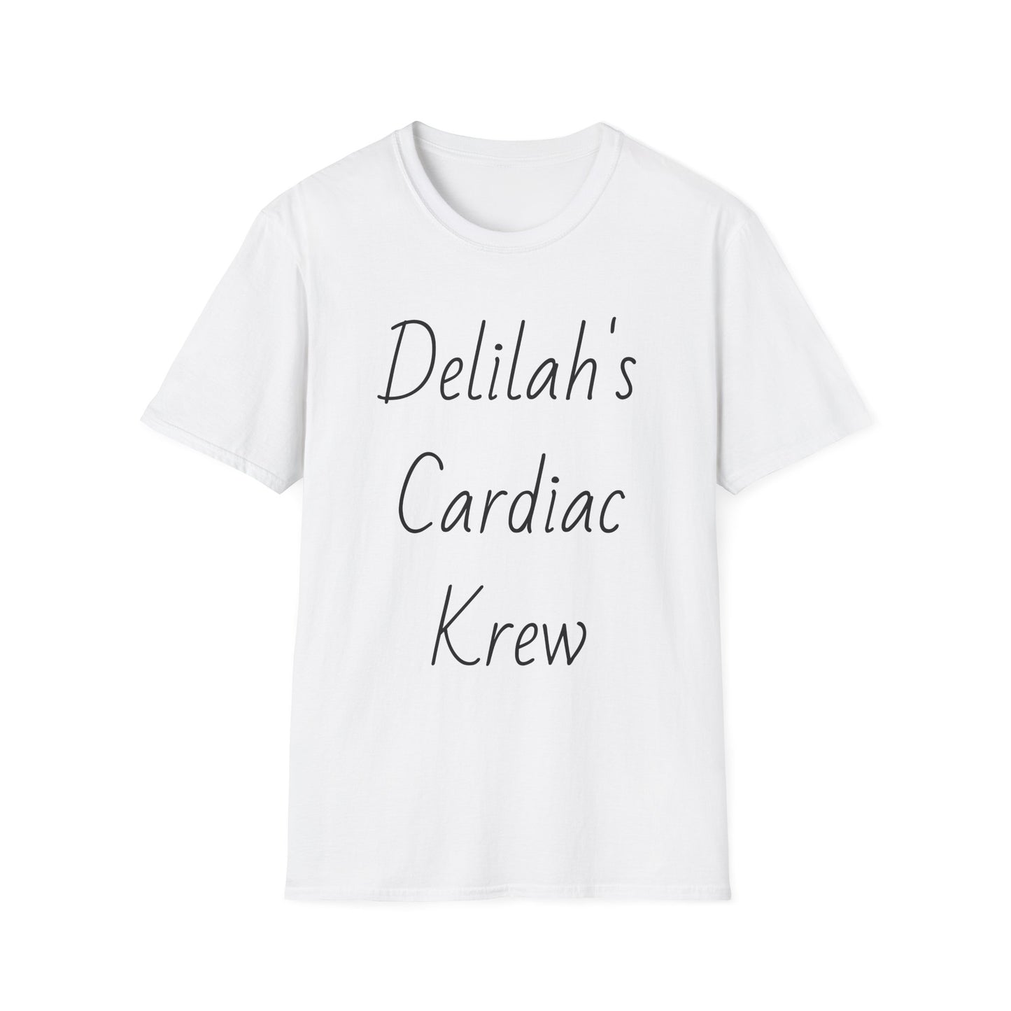 “Delilah’s Cardiac Krew” Personalized Medical Team Tee