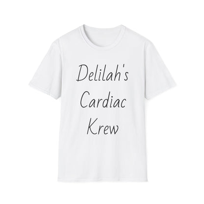 “Delilah’s Cardiac Krew” Personalized Medical Team Tee